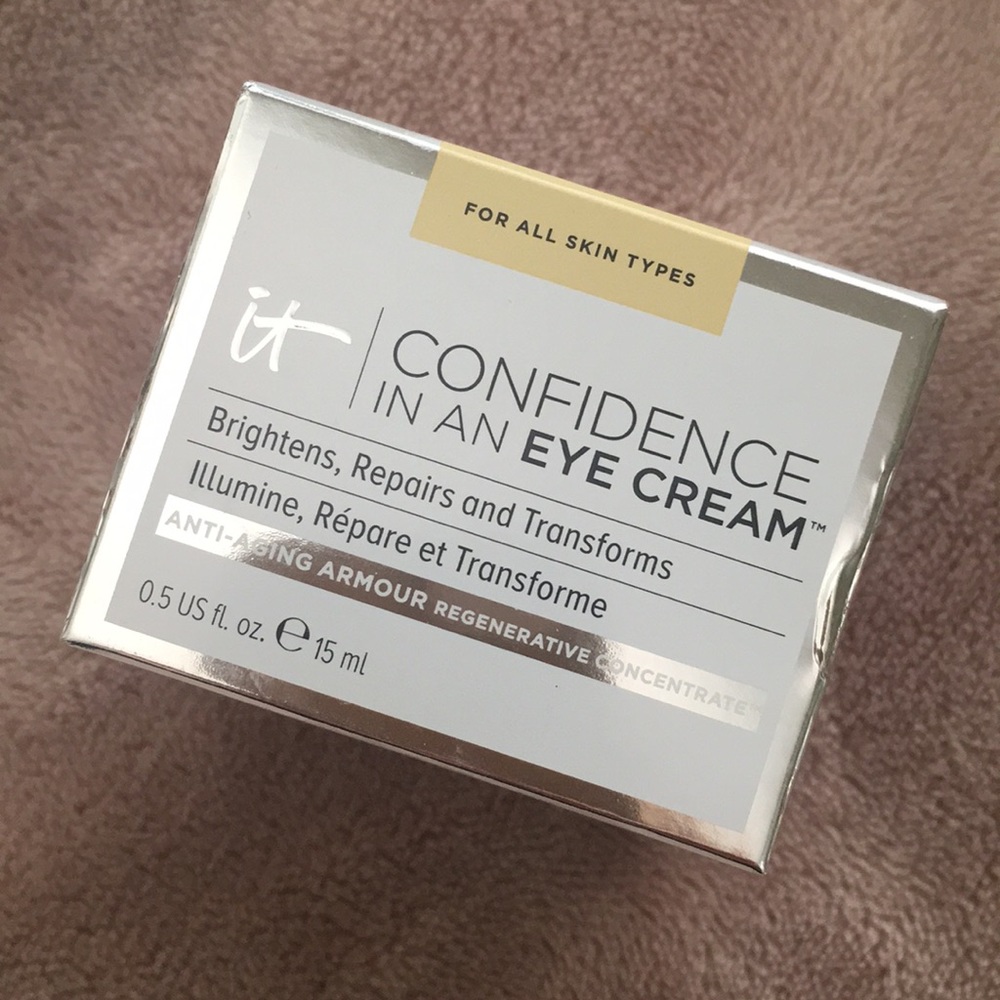 IT Confidence in an eye cream